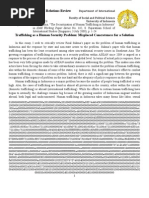 Download Trafficking as a Human Security Problem Misplaced Concreteness for a Solution English for International Relations Review by Tangguh Chairil SN17739745 doc pdf