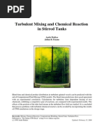 Turbulent Mixing and Chemical Reaction in Stirred Tanks: André Bakker Julian B. Fasano