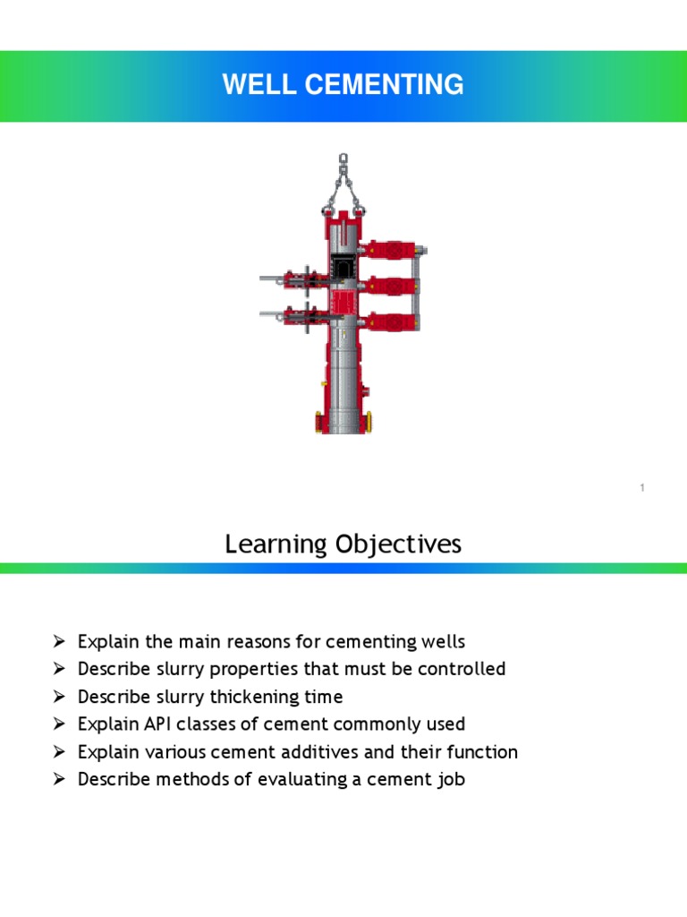 Oil Well Cementing | PDF | Casing (Borehole) | Oil Well