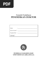 Download Form Pendaftaran Doktor Pascasarjana Universitas Airlangga Surabaya by pandupandawa SN17741014 doc pdf