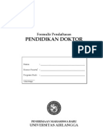 Download Form Pendaftaran Doktor Pascasarjana Universitas Airlangga Surabaya by pandupandawa SN17741014 doc pdf