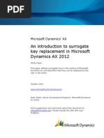 An Introduction to Client Surrogate Keys in Microsoft Dynamics AX 2012