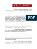 Descumprimento Da Transacao Penal - Artigo para Informativo - Novo