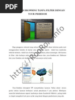 Download Trik Bebas Browsing Tanpa Filter Dengan Your Freedom by Decky H Rooroh SN17742018 doc pdf