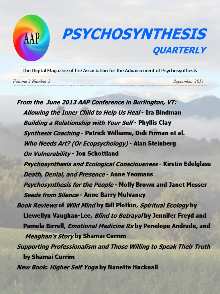 Psychosynthesis magazine 08 picture