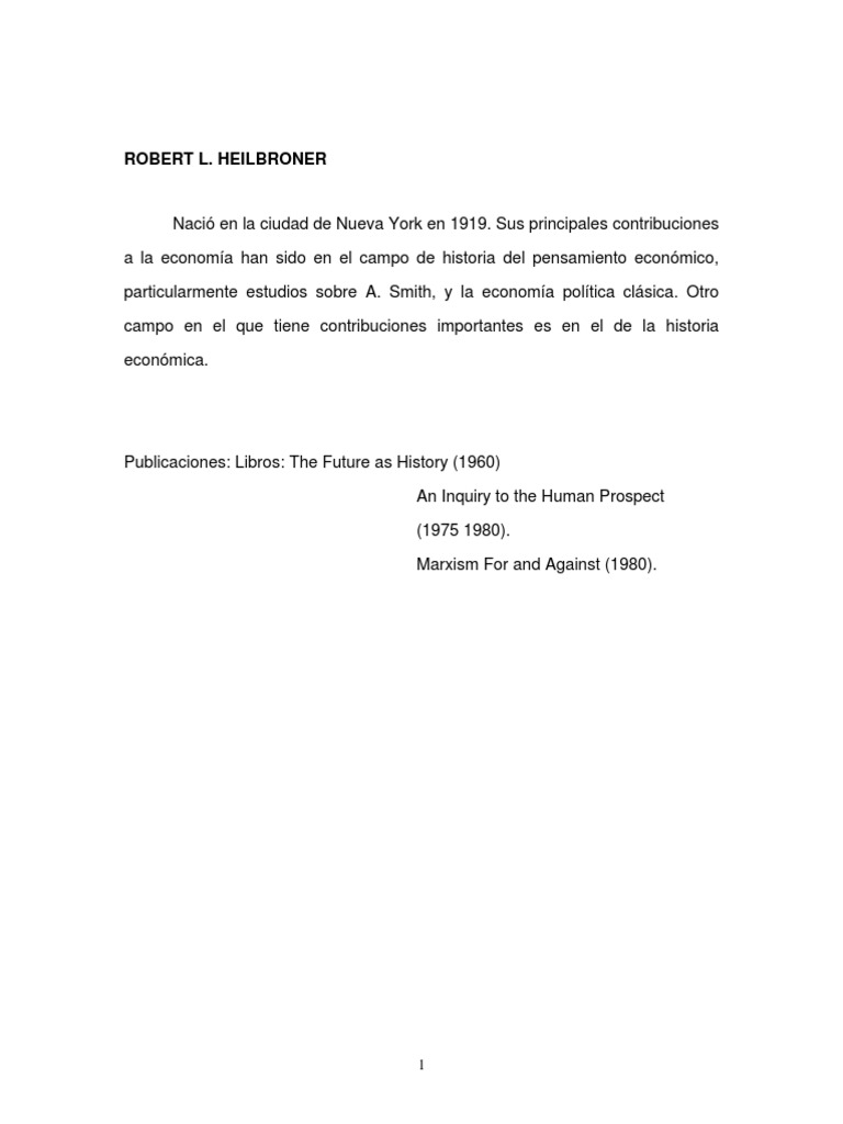 Economics intelligence overview