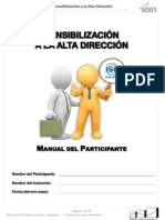 Sensibilización A La Alta Dirección