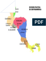 mapa centroamerica