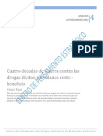 D.cuatro Décadas de Guerra Contra Las Drogas Ilícitas Un Balance Costo - Beneficio - Agosto 2012 - Cesar PAEZ