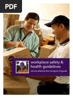 Workplace Safety & Health Guidelines: Service Allied To The Transport of Goods