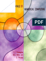 Fundamentals of Numerical Computing - 1997 - Wiley (By Laxxuss) PDF