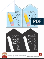 Back to School Tags