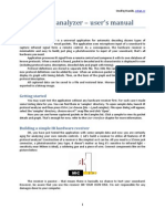 IR Protocol Analyzer - User's Manual