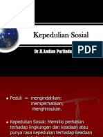 Kepedulian Sosial