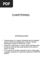 Chartering