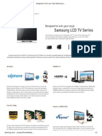 Samsung LCD TV Series 5 46inch (LA46C550) - LCD TV - Television - SAMSUNG