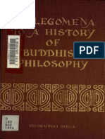 Prolegomena To Buddhist Philosophy