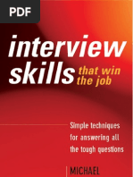 Download Interview Skills That Win the Job - Michael Spiropoulos by hvscorpio SN17748341 doc pdf