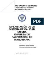 Sistema de Calidad_fabrica de Maquinaria