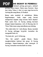 Beruang Beany Si Pembuli