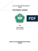 SAP Posyandu Lansia