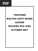 Building Bye Law