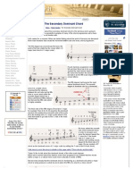 The Secondary Dominant Chord