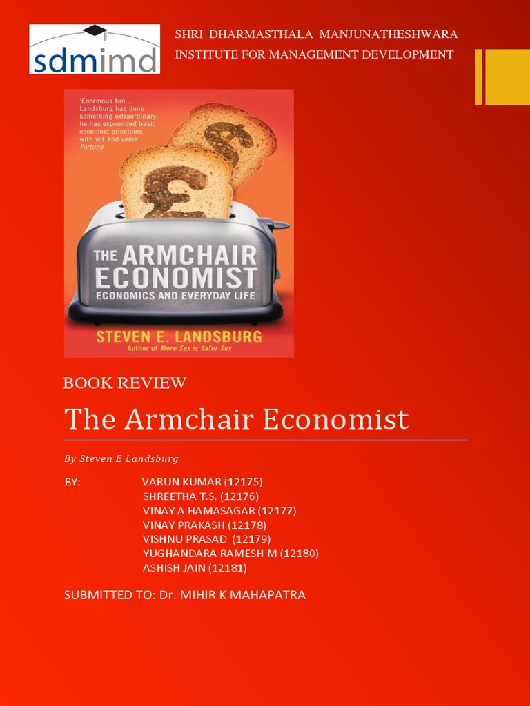 The Armchair Economist PDF Economics Government Budget Balance