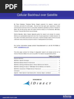 White Paper Idirect Celular Backhaul Over Satellite
