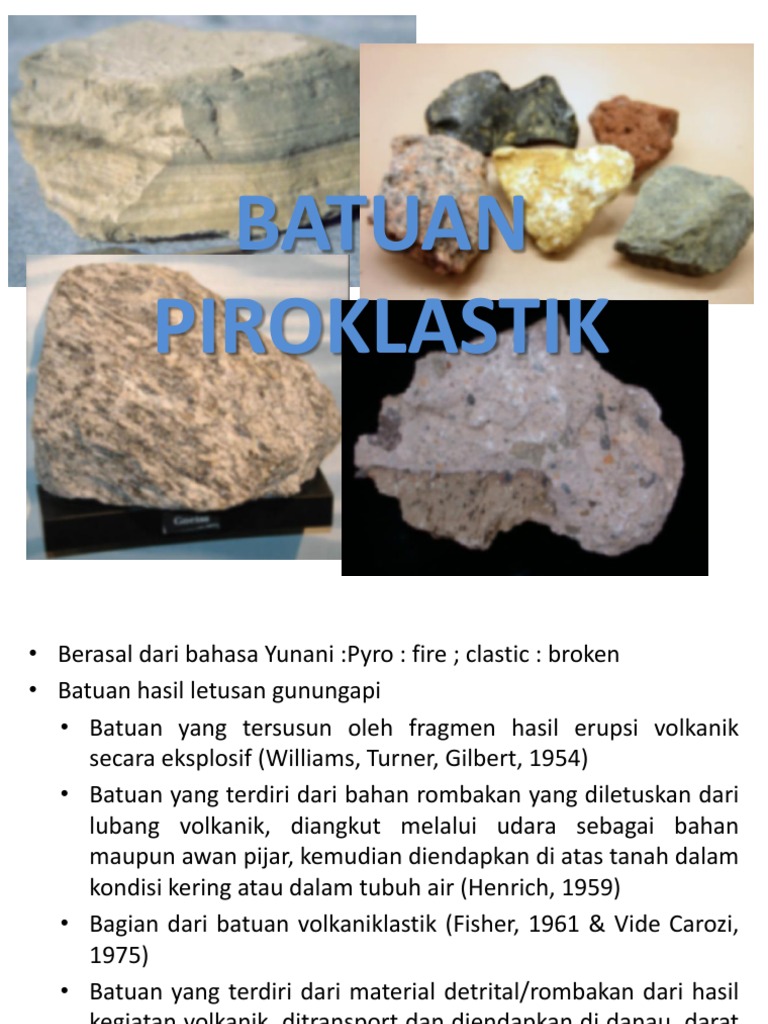 BATUAN PIROKLASTIK PDF