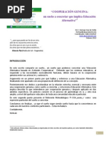 2 Cooperación genuina - un sueño a construir