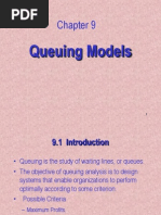 Ch09 - Queuing