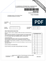 Physics: University of Cambridge International Examinations International General Certificate of Secondary Education