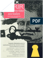 Immanuel Wallerstein (org.) -  Abrir las Ciencias Sociales [LIVRO].pdf