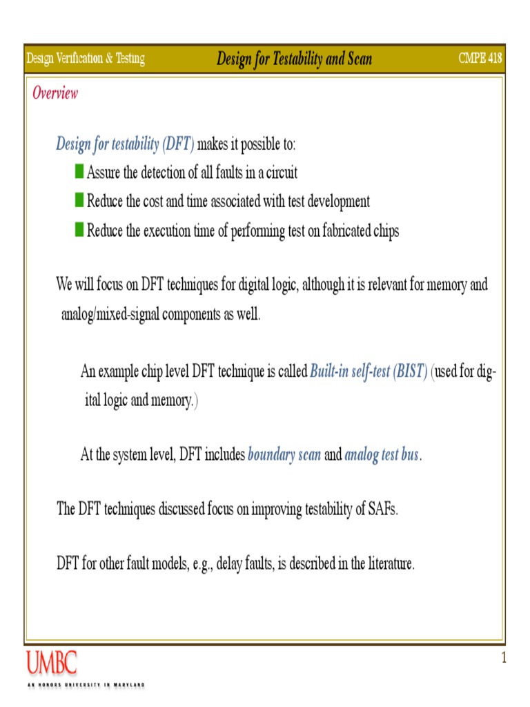 Design Verification & Testing | PDF