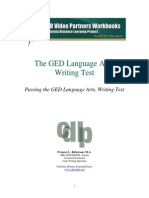 GED Writing Test Format