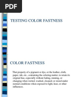 Colour Fastness - ppt1