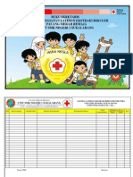 Buku Agenda Kegiatan Latihan PMR Wira Unit SMK Negeri 1 Sukalarang