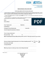 W.E Application Form 2012