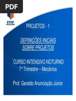 Definicoes Sobre Projetos