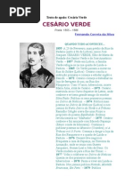 Texto de Apoio Cesario Verde
