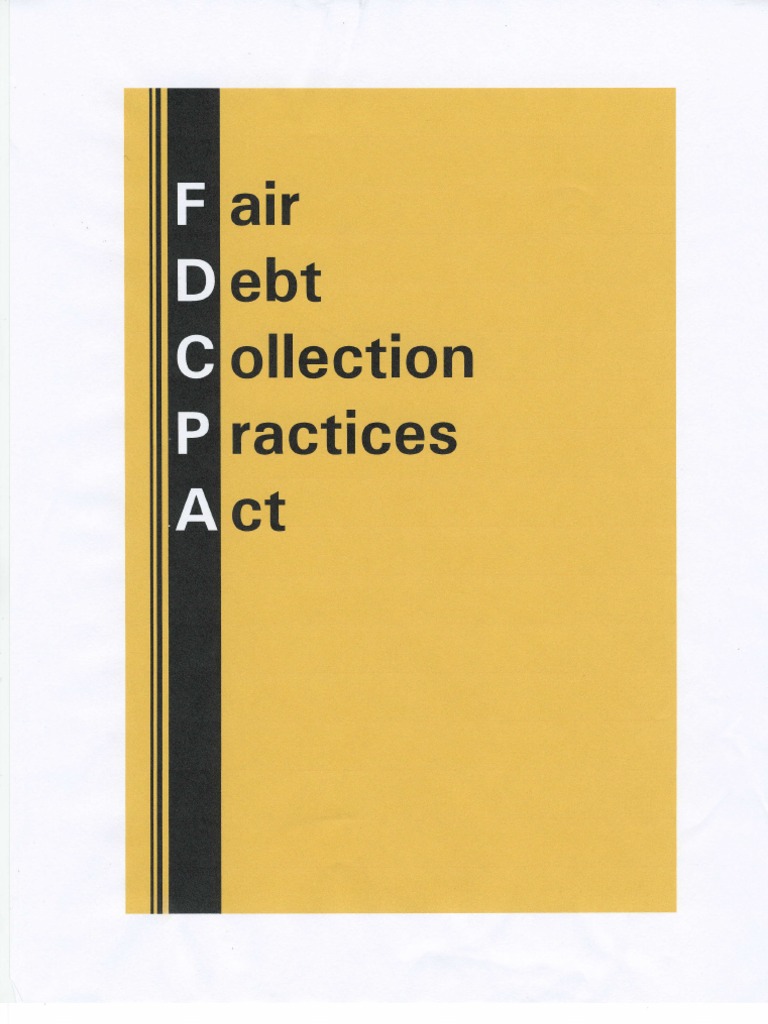 FDCPA | PDF | Crime & Violence | Crime Thriller