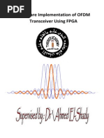 Hardware Implemntation of OFDM Transimiter and Receeiver Using FPGA