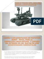 DISEÑO E IMPLEMENTACION DE PROTOTIPO ROBOT MOVIL,