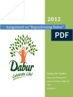 Assignment On "Repositioning Dabur": Sudeep Bir Tuladhar