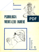 Mircea Eliade - Psihologia Meditatiei Indiene