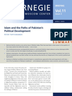 Download Islam and the Paths of Pakistans Political Development by Carnegie Endowment for International Peace SN17754810 doc pdf