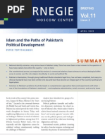 Download Islam and the Paths of Pakistans Political Development by Carnegie Endowment for International Peace SN17754810 doc pdf