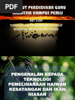 Pengenalan Kepada Tek Haiwan Pemeliharaan Pdf