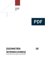 Geometría de Intersecciones